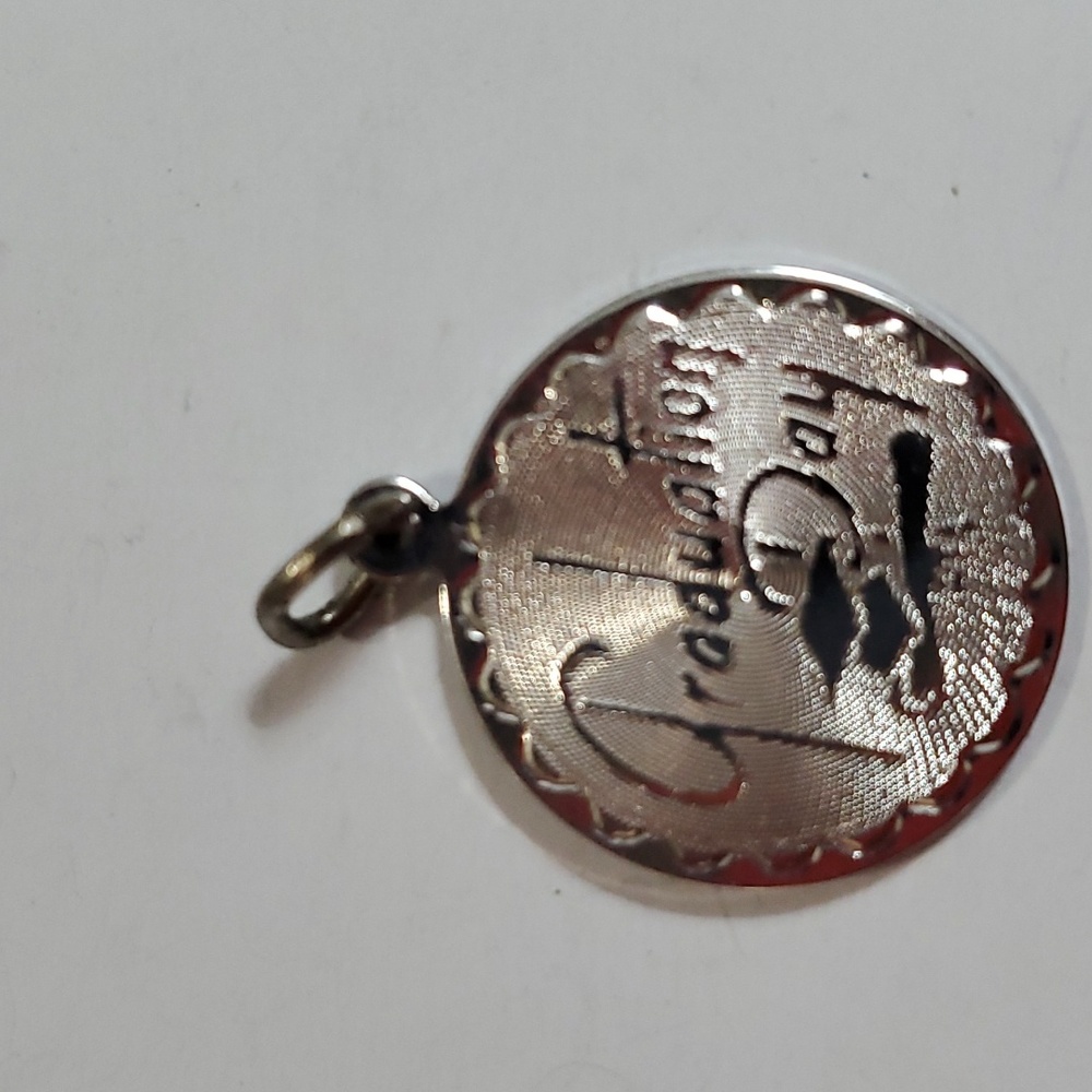 925 Sterling Silver Vintage Spencer "Graduation Day" Charm Pendant